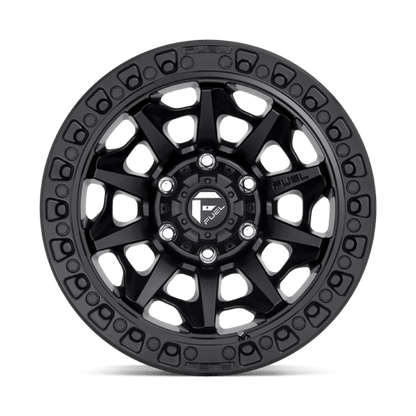 Fuel 1PC | D694 COVERT | 17.0x9.00 | 6X135 | -12 | MATTE BLACK