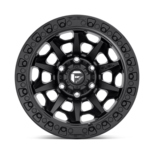 Fuel 1PC | D694 COVERT | 17.0x9.00 | 6X139.7 | -12 | MATTE BLACK