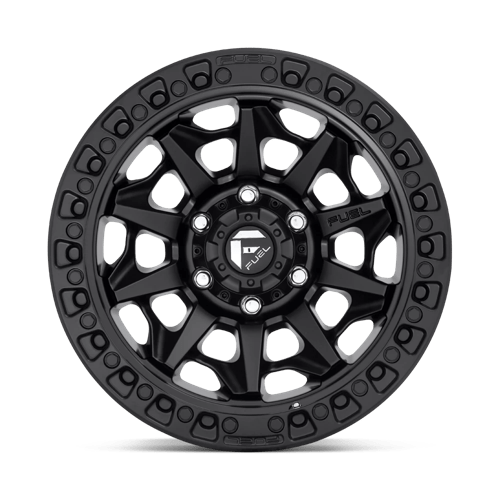 Fuel 1PC | D694 COVERT | 17.0x9.00 | 6X139.7 | 1 | MATTE BLACK