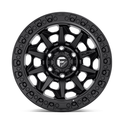 Fuel 1PC | D694 COVERT | 17.0x9.00 | 6X135 | 1 | MATTE BLACK