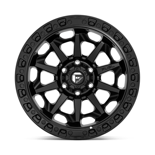 Fuel 1PC | D694 COVERT | 18.0x9.00 | 8X165.1 | -12 | MATTE BLACK