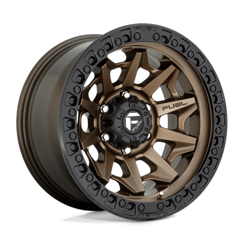Fuel 1PC | D696 COVERT | 17.0x9.00 | 6X139.7 | -12 | MATTE BRONZE BLACK BEAD RING