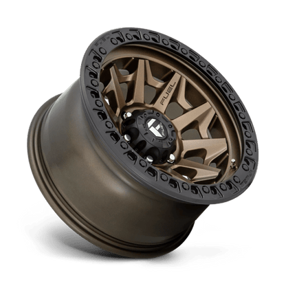Fuel 1PC | D696 COVERT | 17.0x9.00 | 6X139.7 | -12 | MATTE BRONZE BLACK BEAD RING