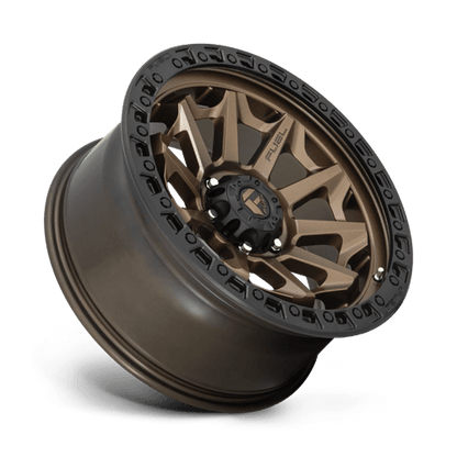 Fuel 1PC | D696 COVERT | 17.0x9.00 | 8X170 | 1 | MATTE BRONZE BLACK BEAD RING