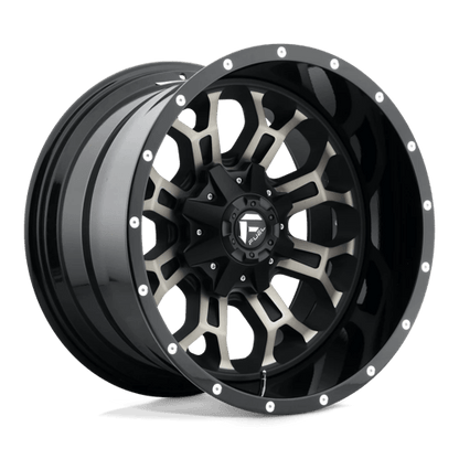 Fuel 1PC | D561 CRUSH | 20.0x9.00 | 8X180 | 20 | GLOSS MACH DOUBLE DARK TINT
