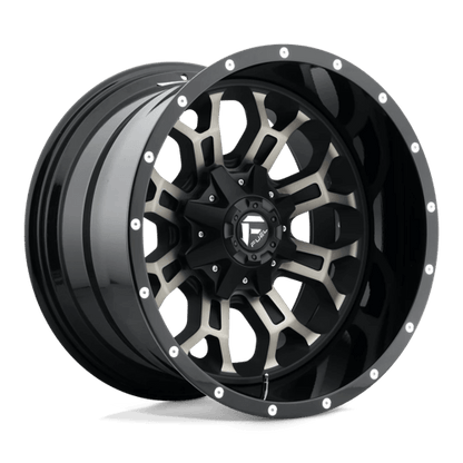 Fuel 1PC | D561 CRUSH | 17.0x9.00 | 6X135/6X139.7 | 1 | GLOSS MACH DOUBLE DARK TINT