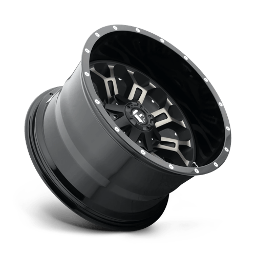 Fuel 1PC | D561 CRUSH | 18.0x9.00 | 8X165.1 | 20 | GLOSS MACH DOUBLE DARK TINT