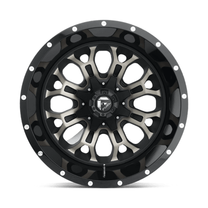 Fuel 1PC | D561 CRUSH | 18.0x9.00 | 6X135/6X139.7 | 1 | GLOSS MACH DOUBLE DARK TINT