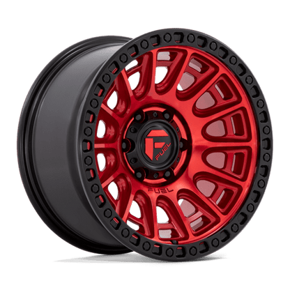 Fuel 1PC | D834 CYCLE | 20.0x9.00 | 5X127 | 1 | CANDY RED W/ BLACK RING
