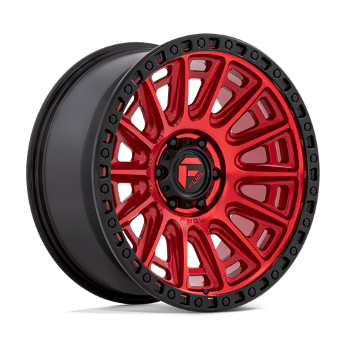 Fuel 1PC | D834 CYCLE | 20.0x9.00 | 6X135 | 1 | CANDY RED W/ BLACK RING