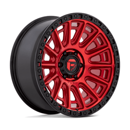 Fuel 1PC | D834 CYCLE | 20.0x9.00 | 6X135 | 1 | CANDY RED W/ BLACK RING