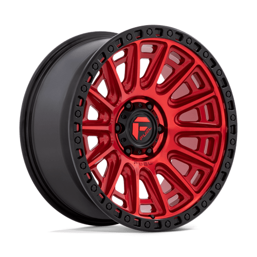 Fuel 1PC | D834 CYCLE | 20.0x9.00 | 6X139.7 | 1 | CANDY RED W/ BLACK RING