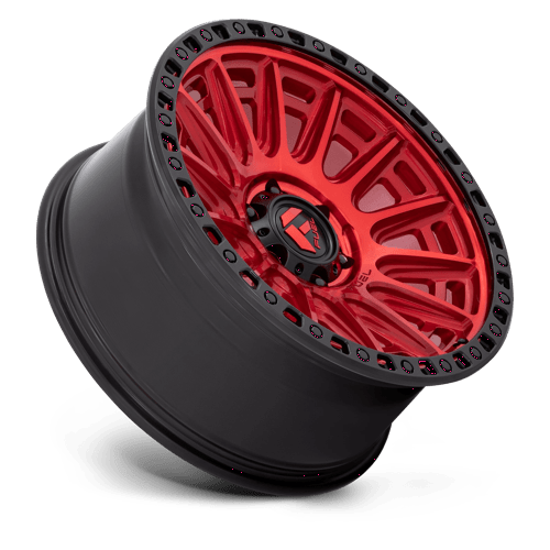 Fuel 1PC | D834 CYCLE | 20.0x9.00 | 6X139.7 | 1 | CANDY RED W/ BLACK RING