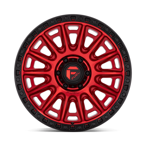 Fuel 1PC | D834 CYCLE | 20.0x9.00 | 6X139.7 | 1 | CANDY RED W/ BLACK RING