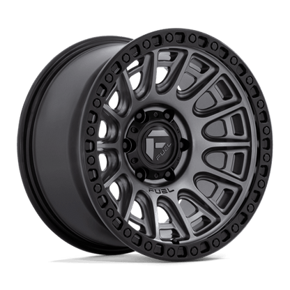 Fuel 1PC | D835 CYCLE | 17.0x9.00 | 5X127 | 1 | MATTE GUNMETAL W/ BLACK RING