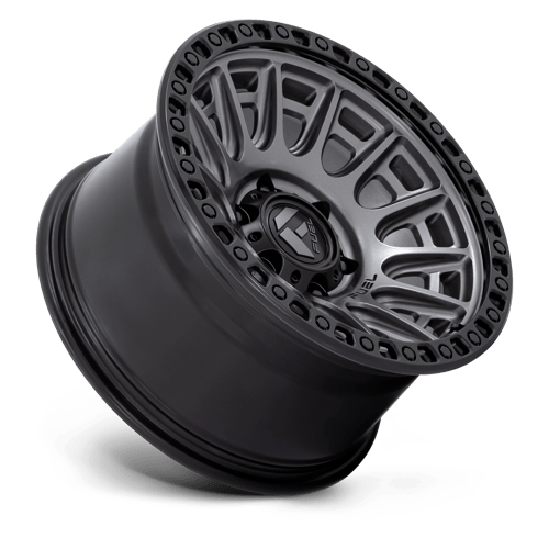Fuel 1PC | D835 CYCLE | 17.0x8.50 | 6X139.7 | 25 | MATTE GUNMETAL W/ BLACK RING