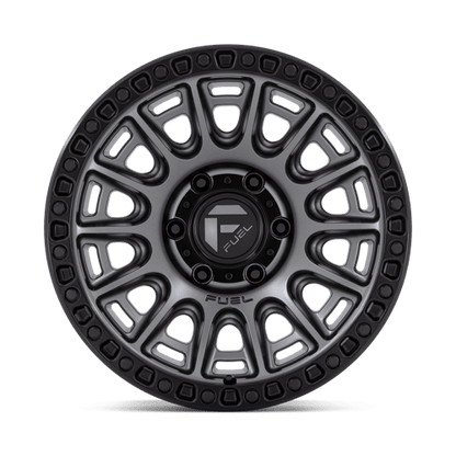 Fuel 1PC | D835 CYCLE | 17.0x8.50 | 5X130 | 30 | MATTE GUNMETAL W/ BLACK RING