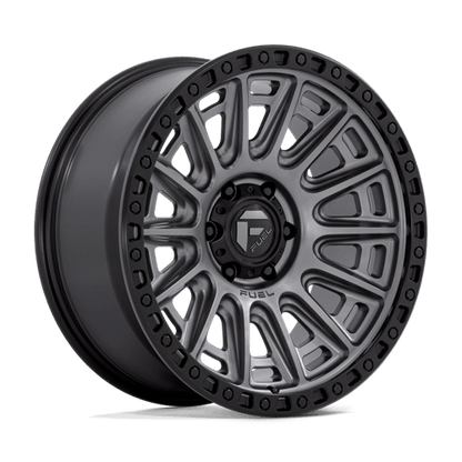 Fuel 1PC | D835 CYCLE | 20.0x9.00 | 6X139.7 | 1 | MATTE GUNMETAL W/ BLACK RING