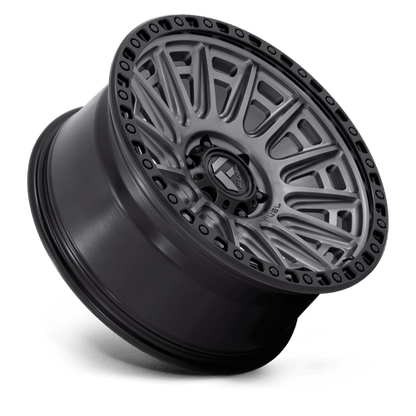 Fuel 1PC | D835 CYCLE | 20.0x9.00 | 6X135 | 1 | MATTE GUNMETAL W/ BLACK RING