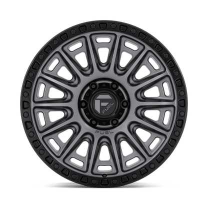 Fuel 1PC | D835 CYCLE | 20.0x9.00 | 6X135 | 1 | MATTE GUNMETAL W/ BLACK RING