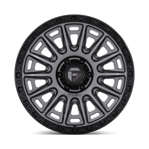 Fuel 1PC | D835 CYCLE | 20.0x9.00 | 6X139.7 | 1 | MATTE GUNMETAL W/ BLACK RING