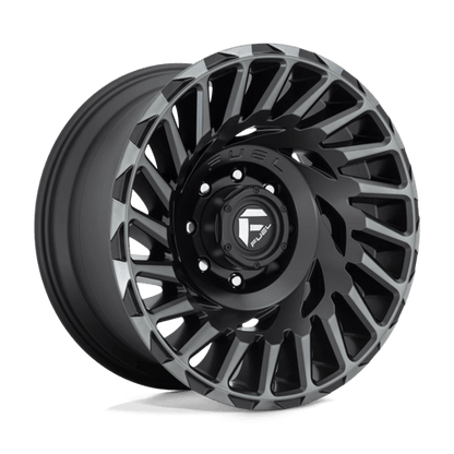 Fuel 1PC | D683 CYCLONE | 18.0x9.00 | 6X139.7 | -12 | MATTE MACH DOUBLE DARK TINT