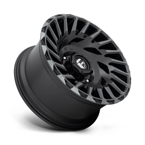 Fuel 1PC | D683 CYCLONE | 18.0x9.00 | 6X139.7 | -12 | MATTE MACH DOUBLE DARK TINT