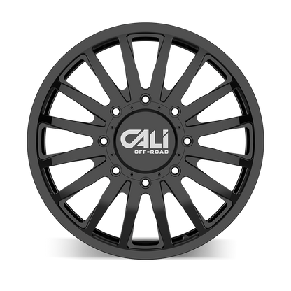 CALI OFF-ROAD SUMMIT DUALLY GLOSS BLACK | 22x8.25 | 8x165.1 | 115mm | 9110D-22881GBF115