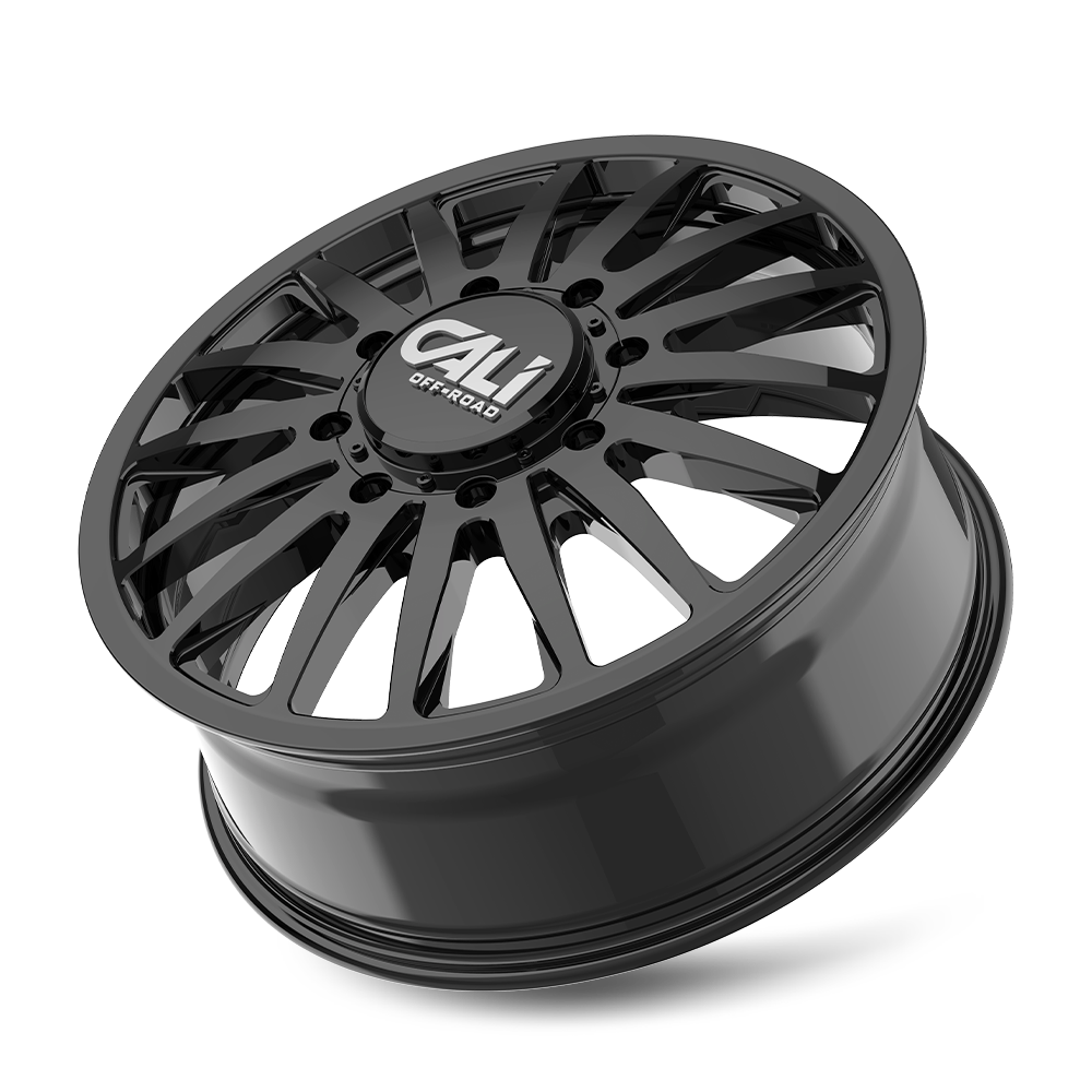 CALI OFF-ROAD SUMMIT DUALLY GLOSS BLACK | 20x8.25 | 8x200 | 115mm | 9110D-2877GBF115