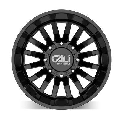 CALI OFF-ROAD SUMMIT DUALLY GLOSS BLACK | 20x8.25 | 8x165.1 | -192mm | 9110D-2881GBR192