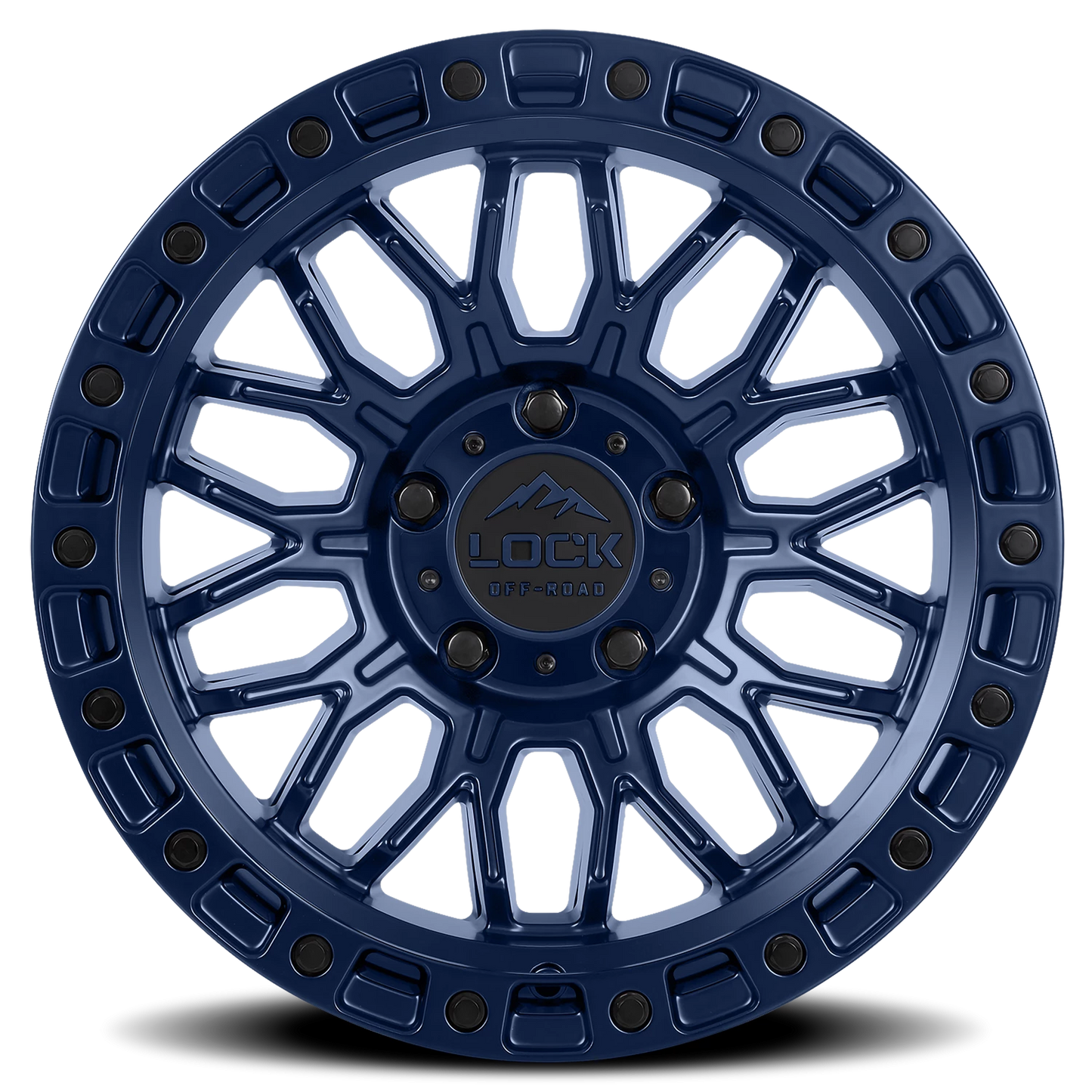 COMBAT | 20X10 | 8X165.1 | -18 | MATTE BLUE | COMBAT-2186BLUE - Image 3