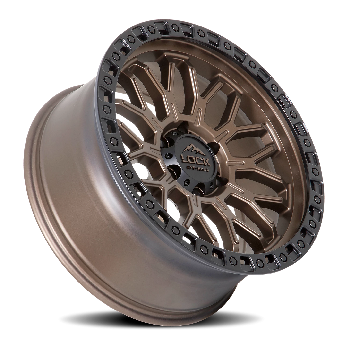 COMBAT | 17X9 | 5X127 | +1 | MATTE BRONZE W MATTE BLACK RING | COMBAT-7957MRMBR - Image 2