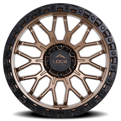 COMBAT | 17X9 | 5X127 | +1 | MATTE BRONZE W MATTE BLACK RING | COMBAT-7957MRMBR - Image 3