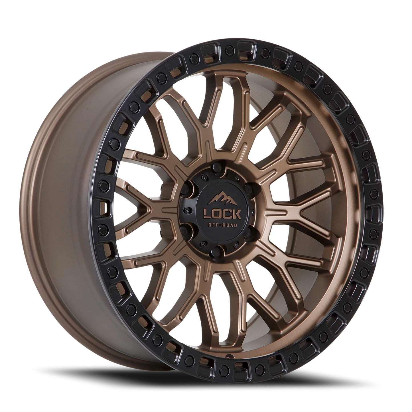 COMBAT | 20X9 | 6X139.7 | +0 | MATTE BRONZE W MATTE BLACK RING | COMBAT-2969MRMBR