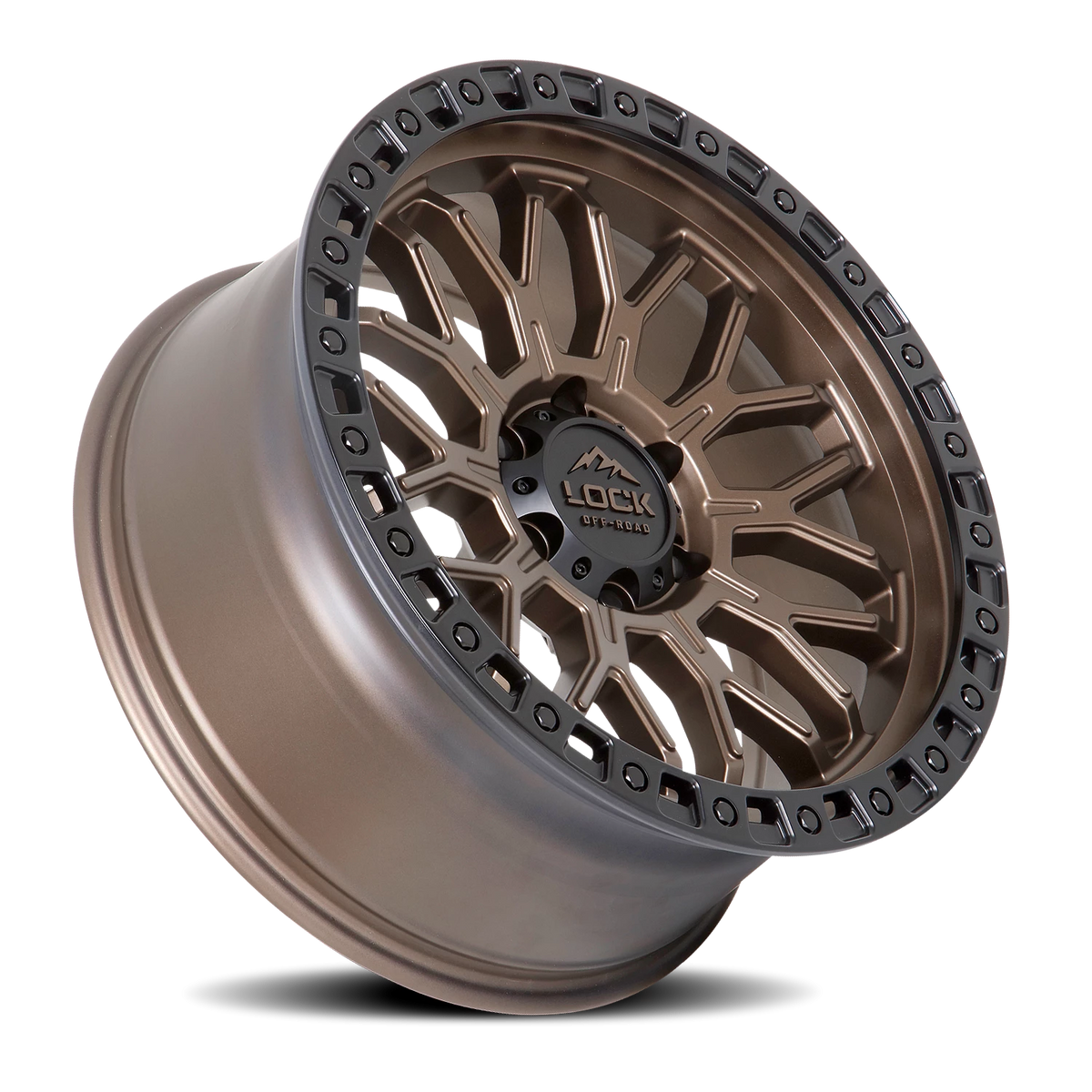 COMBAT | 17X9 | 6X135 | +1 | MATTE BRONZE W MATTE BLACK RING | COMBAT-7963MRMBR - Image 2