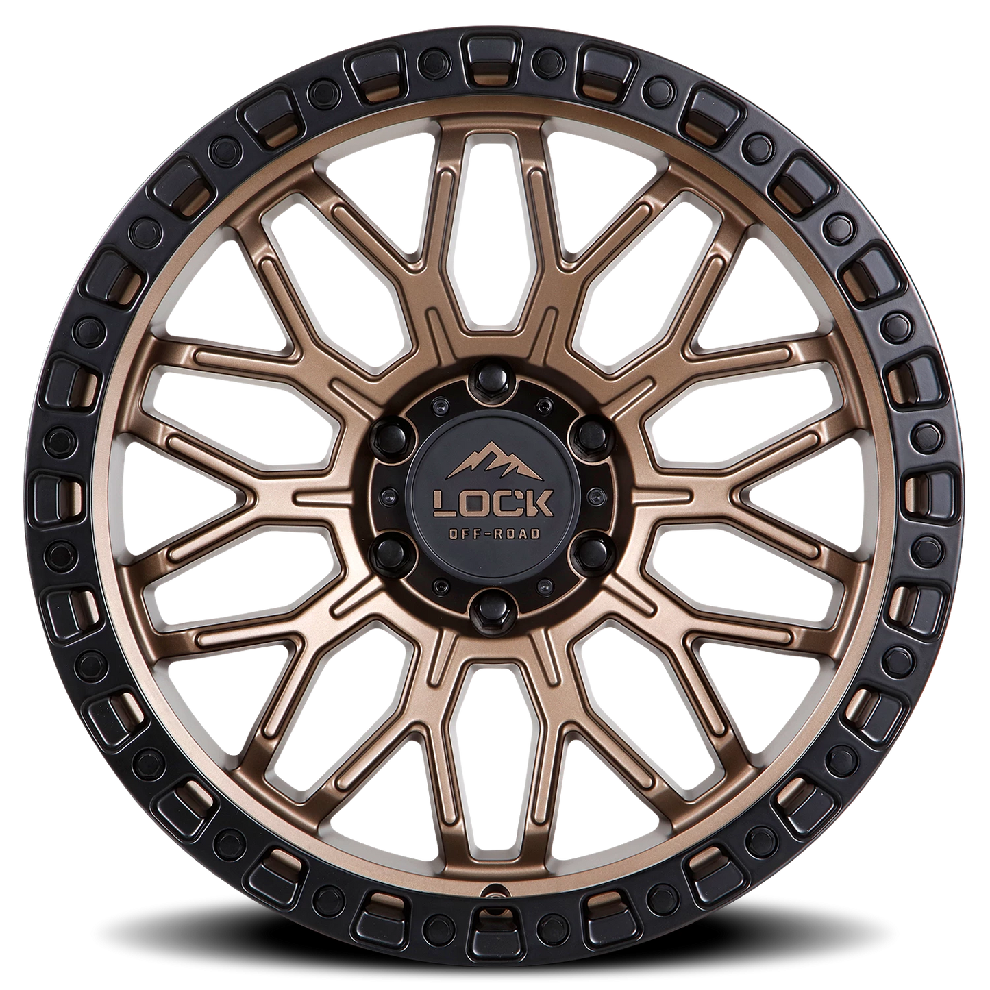 COMBAT | 17X9 | 6X139.7 | -12 | MATTE BRONZE W MATTE BLACK RING | COMBAT-7969MRMBR12N - Image 3