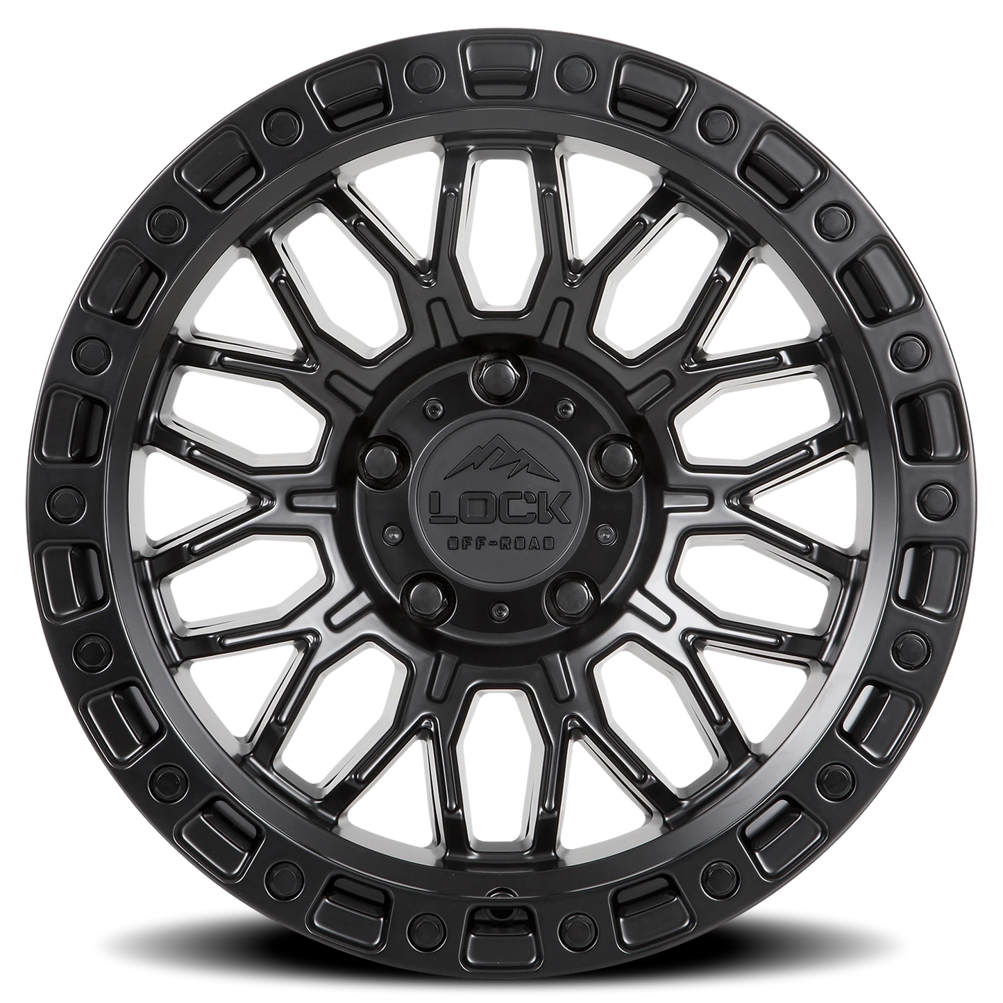 COMBAT | 17X9 | 5X127 | +1 | MATTE BLACK W MATTE BLACK RING | COMBAT-7957MB - Image 3