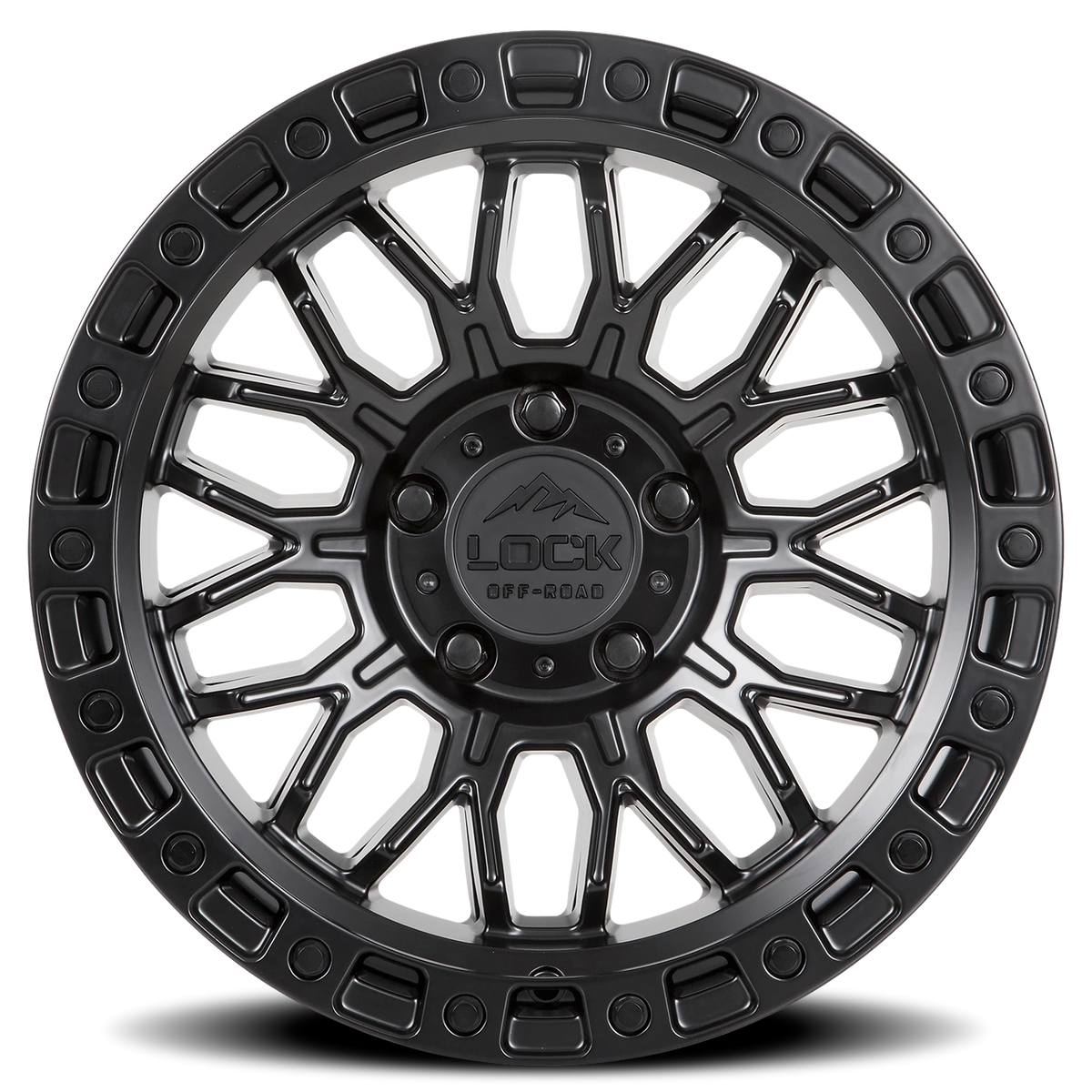 COMBAT | 17X9 | 6X135 | +1 | MATTE BLACK W MATTE BLACK RING | COMBAT-7963MB - Image 3