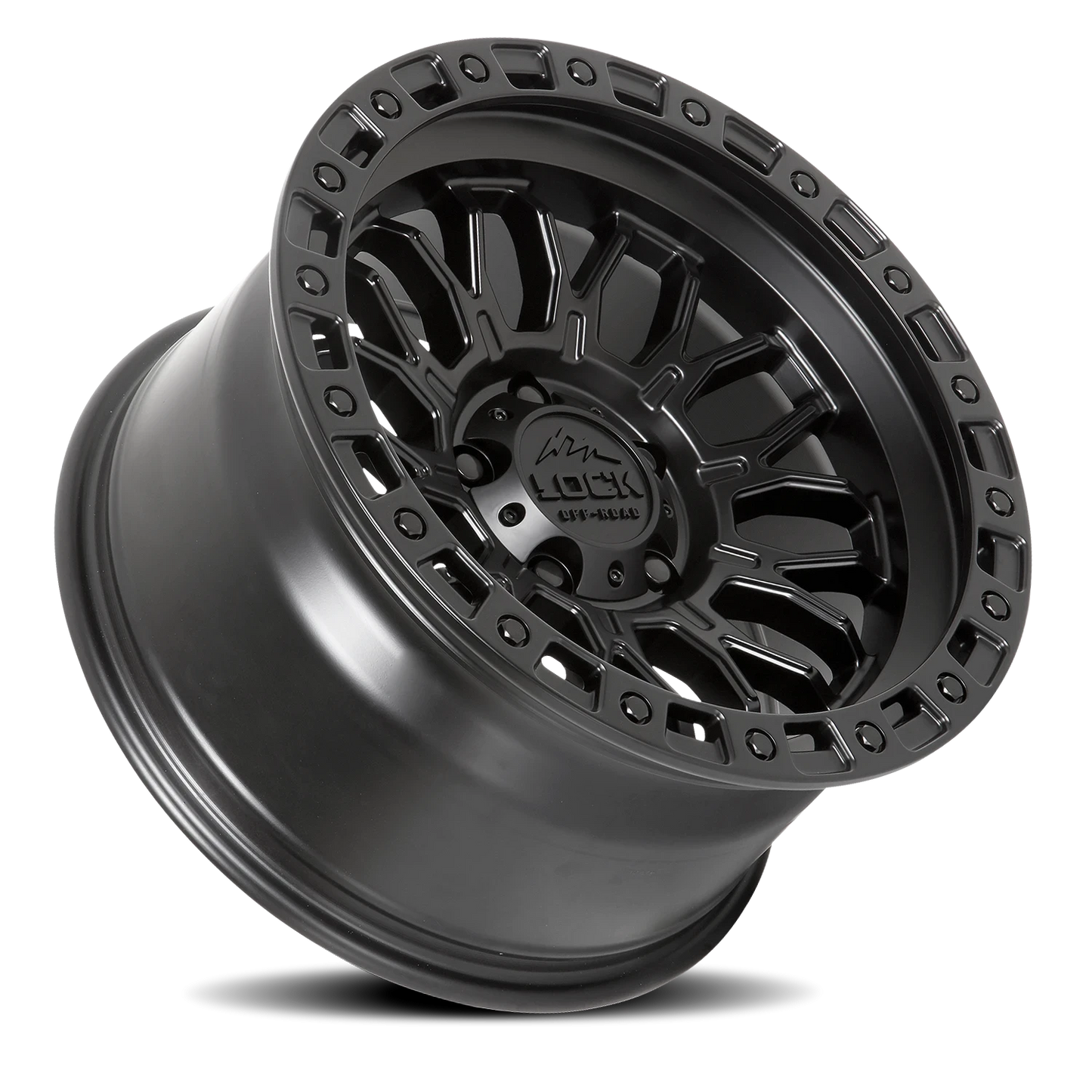 COMBAT | 20X10 | 8X165.1 | -18 | MATTE BLACK W MATTE BLACK RING | COMBAT-2186MB - Image 2