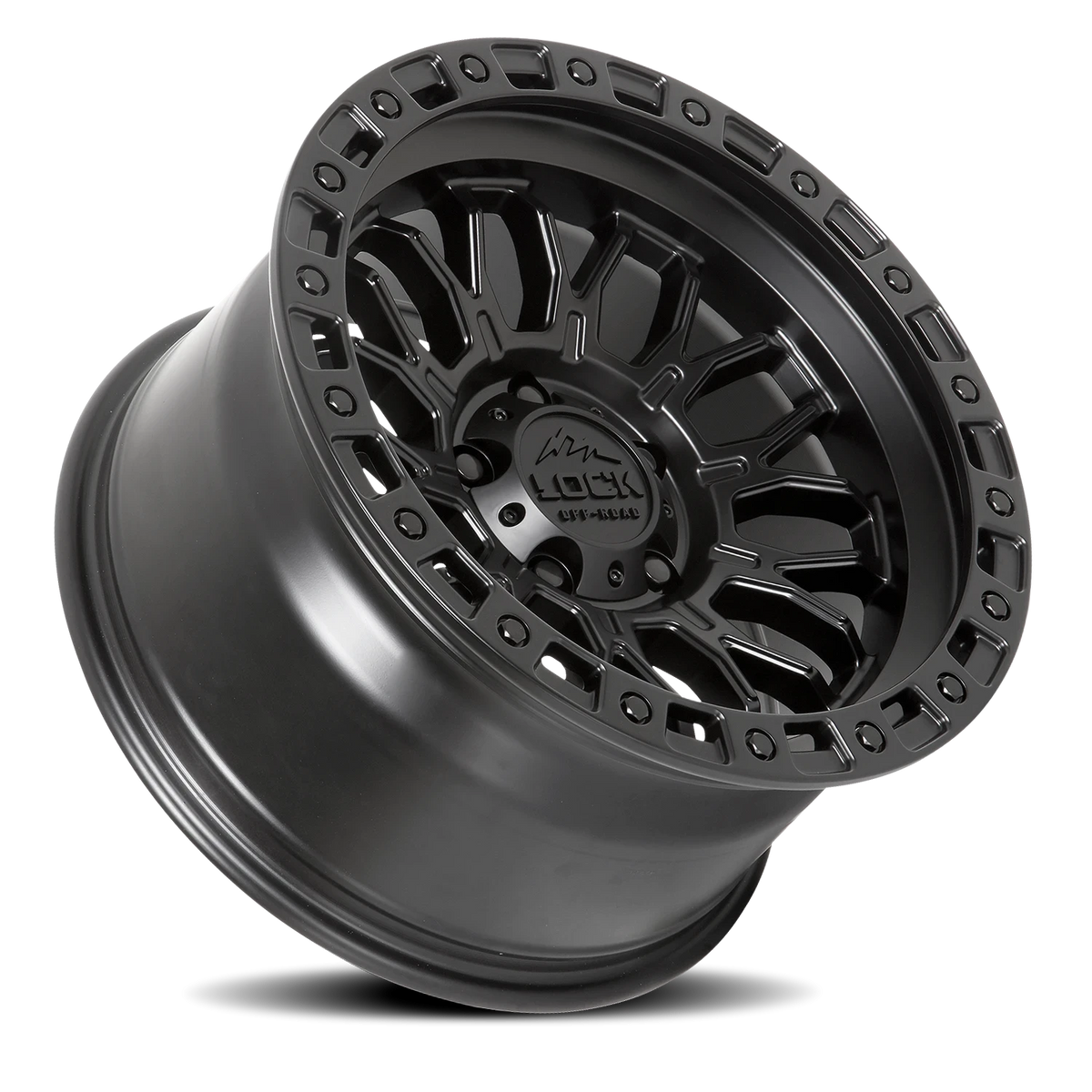COMBAT | 20X10 | 8X165.1 | -18 | MATTE BLACK W MATTE BLACK RING | COMBAT-2186MB - Image 2