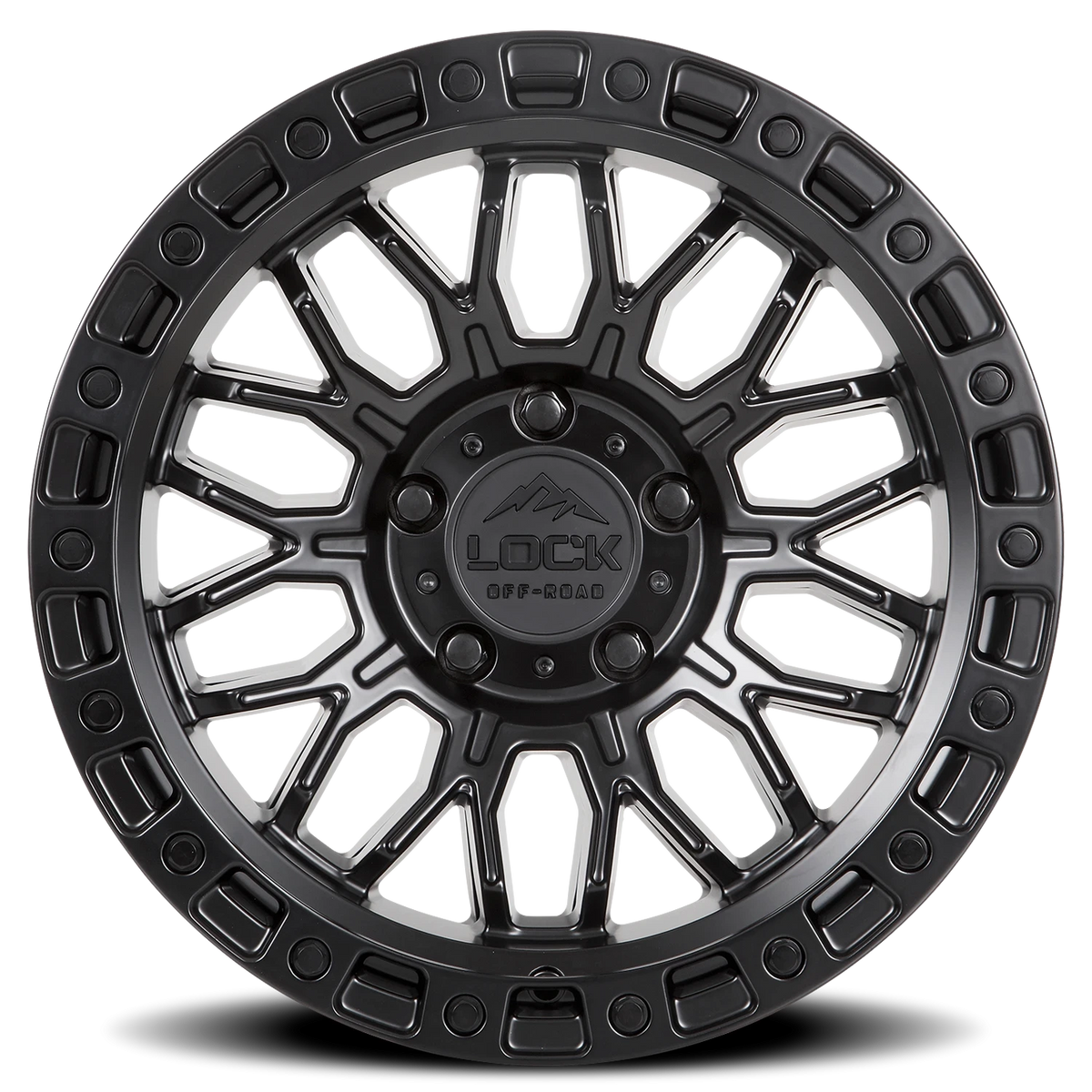 COMBAT | 20X10 | 8X165.1 | -18 | MATTE BLACK W MATTE BLACK RING | COMBAT-2186MB - Image 3