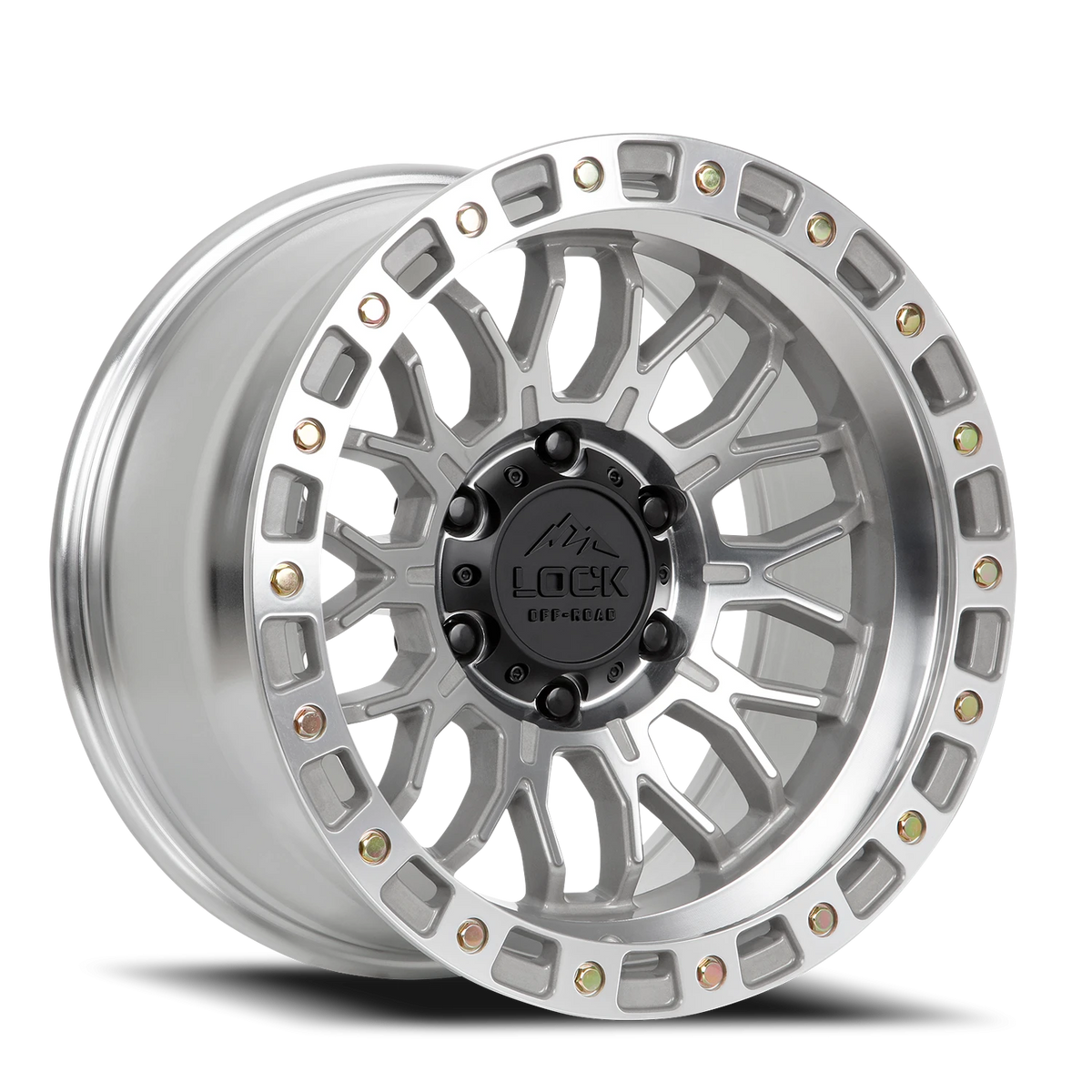 COMBAT | 17X9 | 6X135 | +1 | MACHINE WITH CLEAR COAT | COMBAT-7963MC
