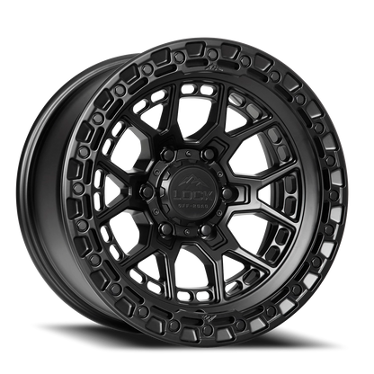 COMMANDO | 17X9 | 5X127 | +0 | MATTE BLACK W MATTE BLACK RING | COMMANDO-7957MB