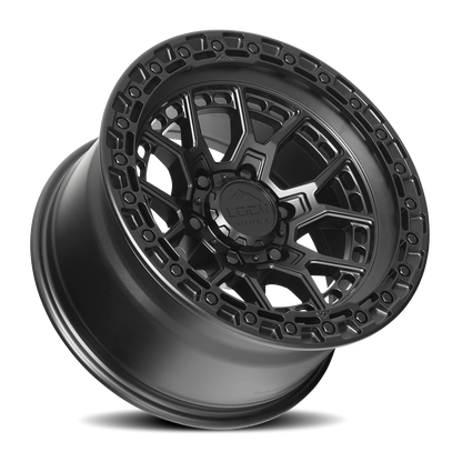 COMMANDO | 20X10 | 5X127 | -18 | MATTE BLACK W MATTE BLACK RING | COMMANDO-2157MB - Image 2