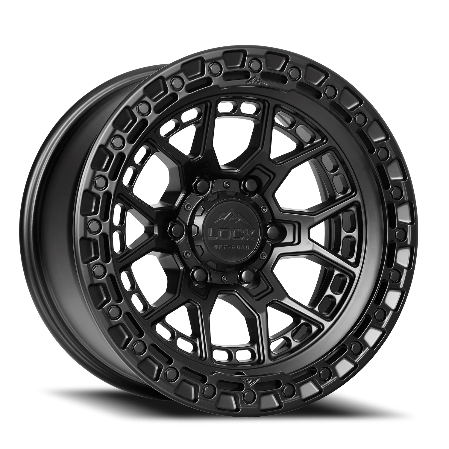 COMMANDO | 17X9 | 6X135 | +0 | MATTE BLACK W MATTE BLACK RING | COMMANDO-7963MB