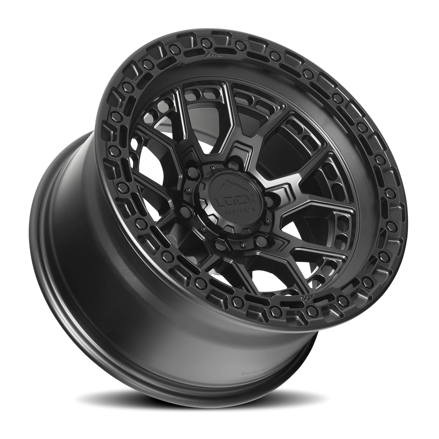 COMMANDO | 17X9 | 6X135 | +0 | MATTE BLACK W MATTE BLACK RING | COMMANDO-7963MB - Image 2