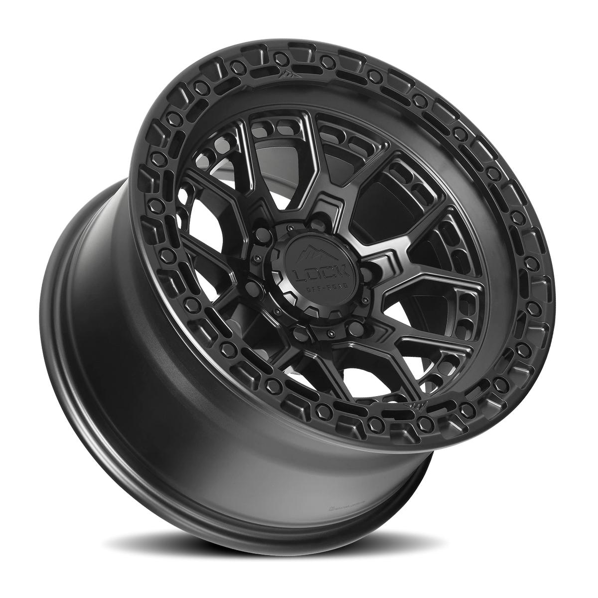 COMMANDO | 20X9 | 6X139.7 | +0 | MATTE BLACK W MATTE BLACK RING | COMMANDO-2969MB - Image 2