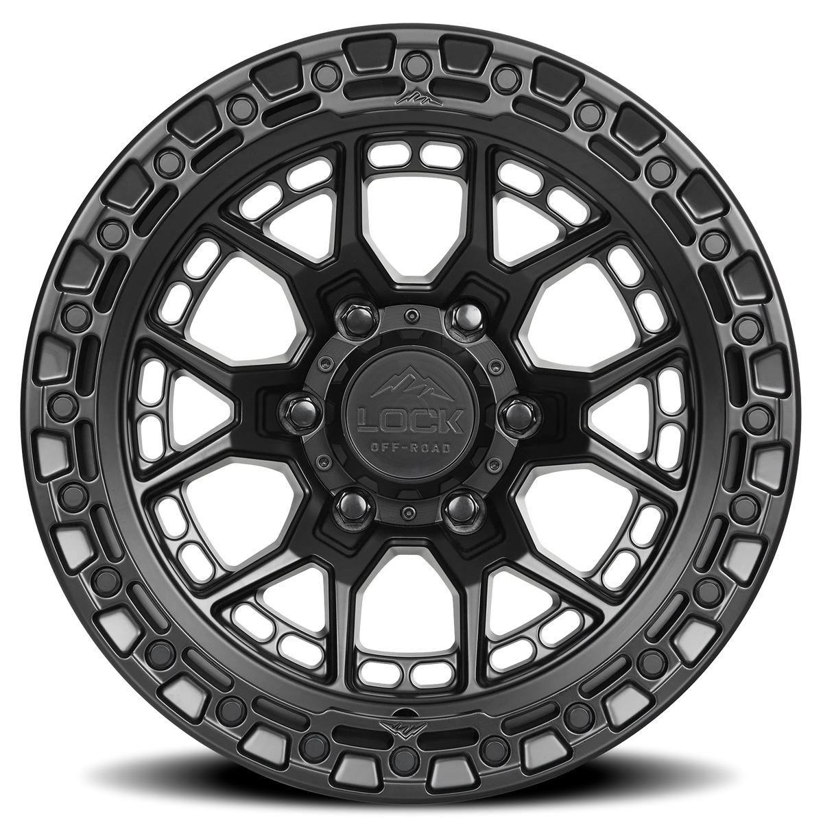 COMMANDO | 17X9 | 6X135 | +0 | MATTE BLACK W MATTE BLACK RING | COMMANDO-7963MB - Image 3