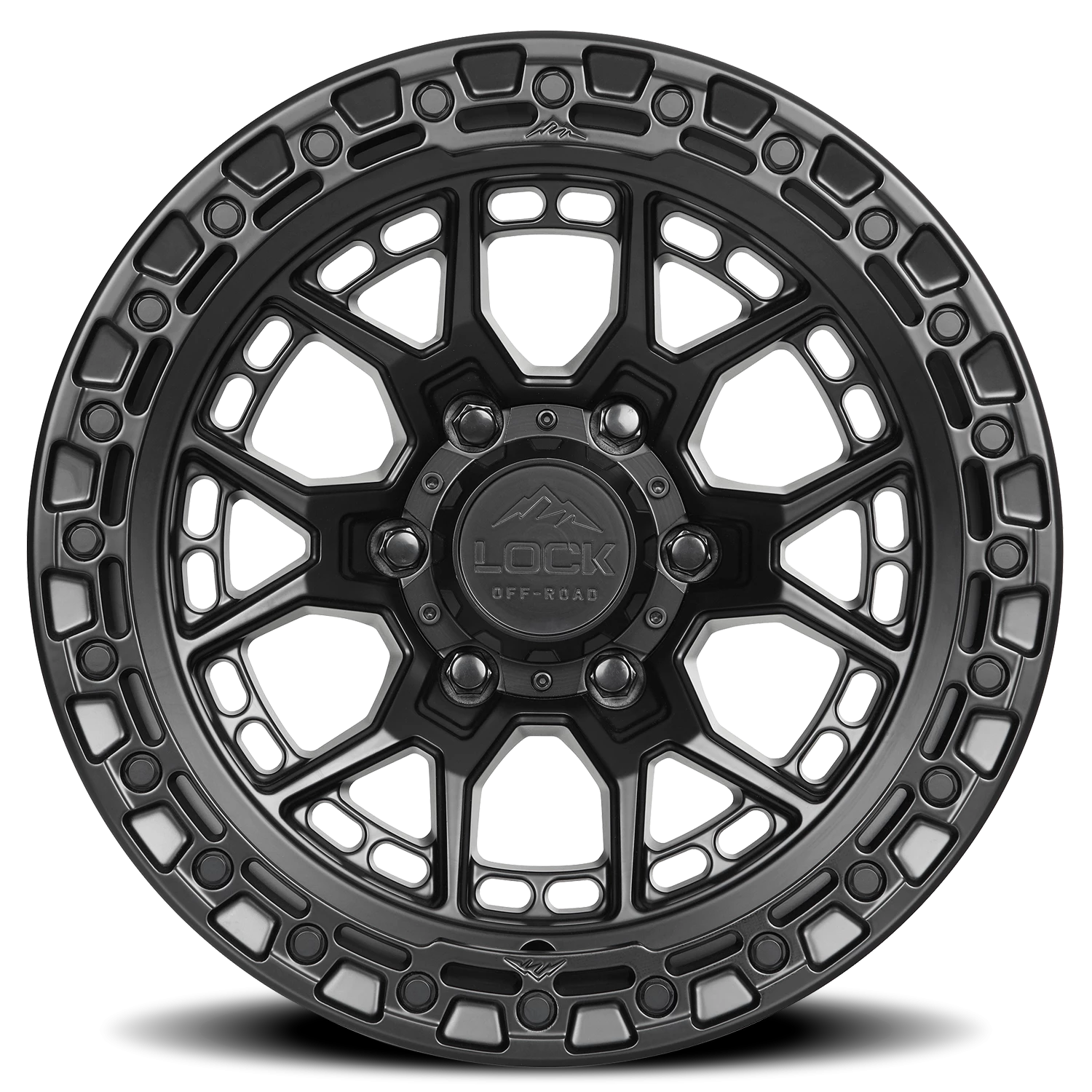 COMMANDO | 17X9 | 6X135 | +0 | MATTE BLACK W MATTE BLACK RING | COMMANDO-7963MB - Image 3