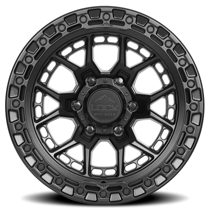 COMMANDO | 20X10 | 6X135 | -18 | MATTE BLACK W MATTE BLACK RING | COMMANDO-2163MB - Image 3